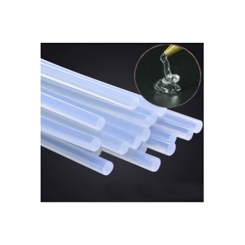 ® Yeni Ürün Silikon Tabancası İçin İNCE Silikon Çubuk 10’lu PaketŞeffaf